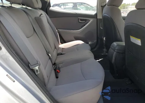 2016 Hyundai Elantra Se из США, поврежденный, VIN 5NPDH4AE0GH681950